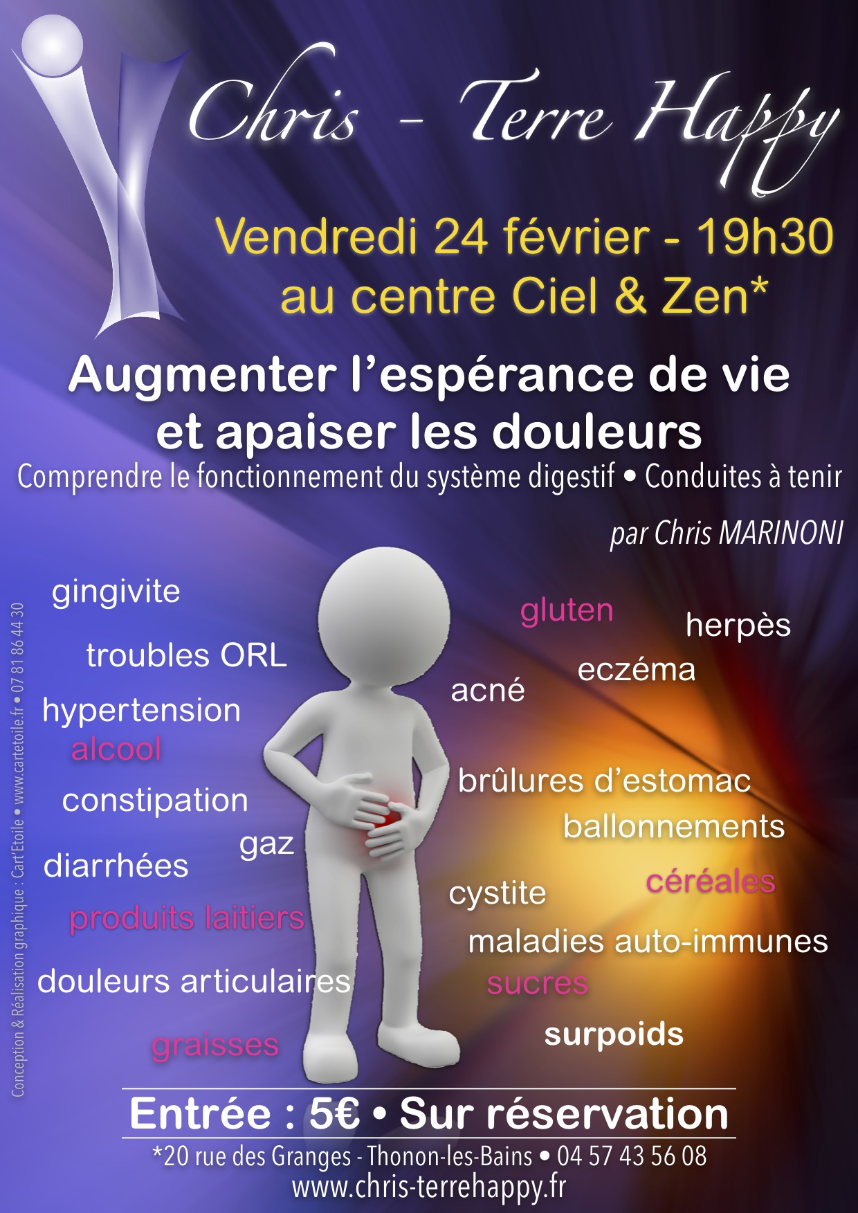 Affiche Conférence Digestif