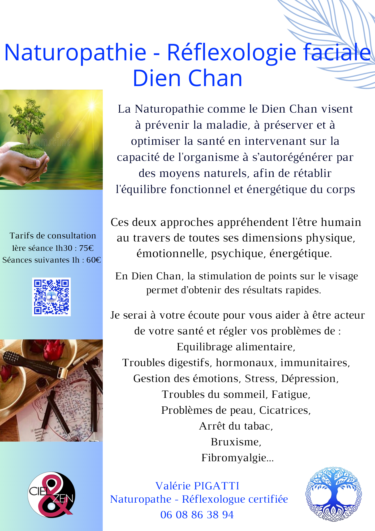 Affiche naturo DC ciel et zen