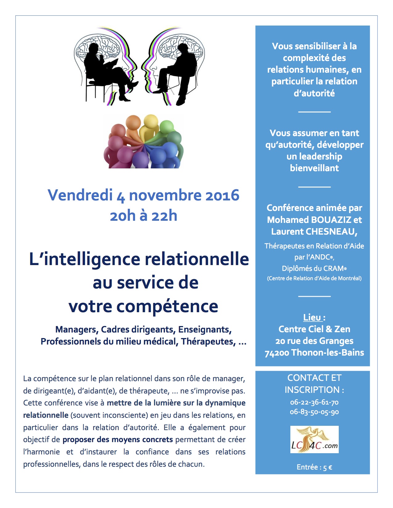 Affiche conférence Mohamed