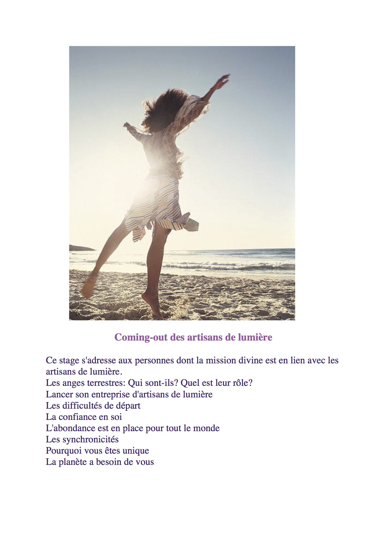 Aurore stage 6 et 7 février 2016