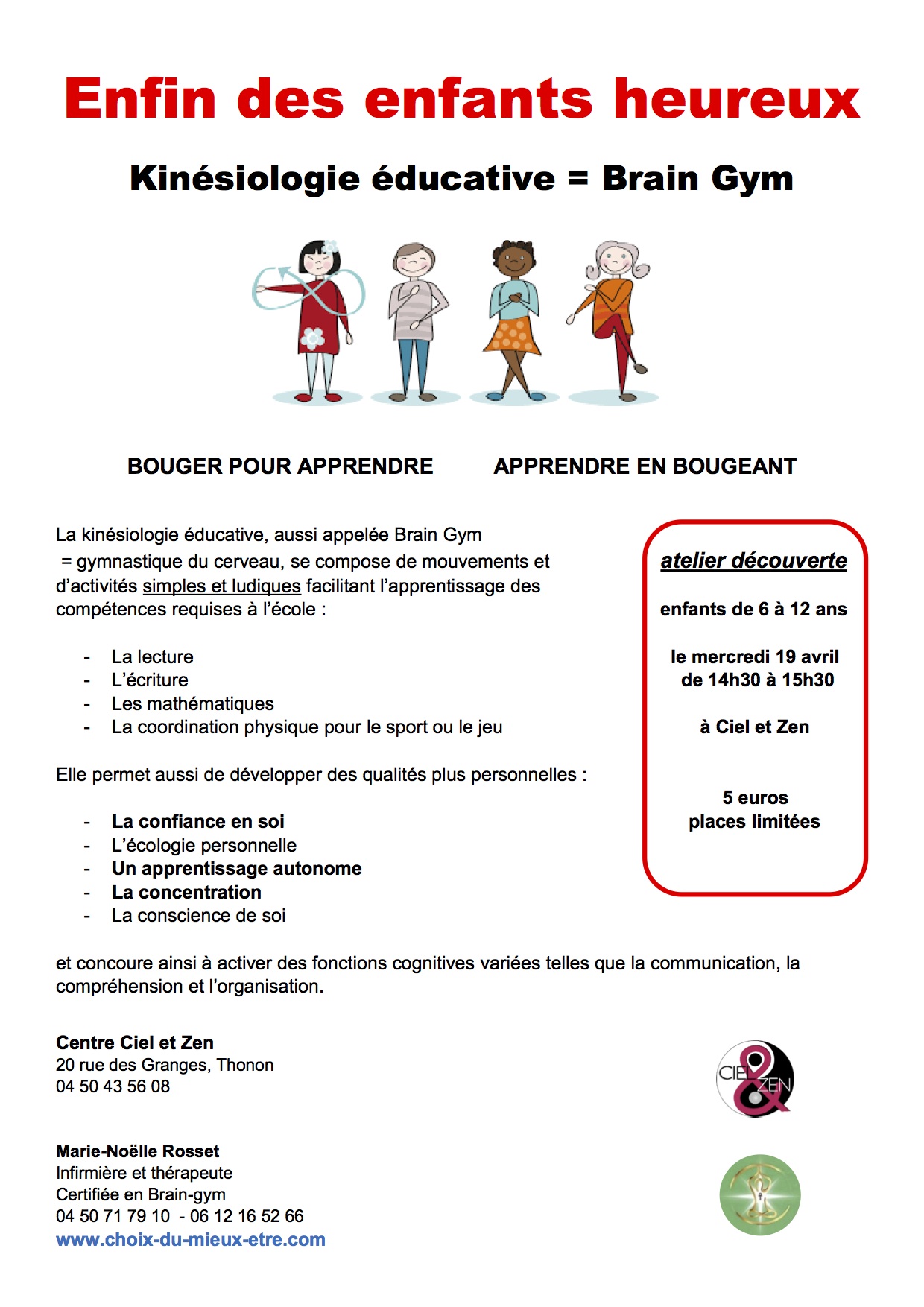 Brain Gym enfants