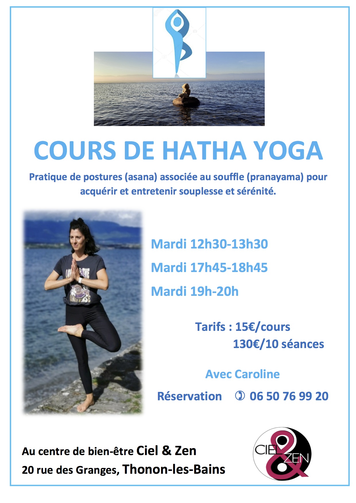 COURS HATHA YOGA afficheV3 flyer 1