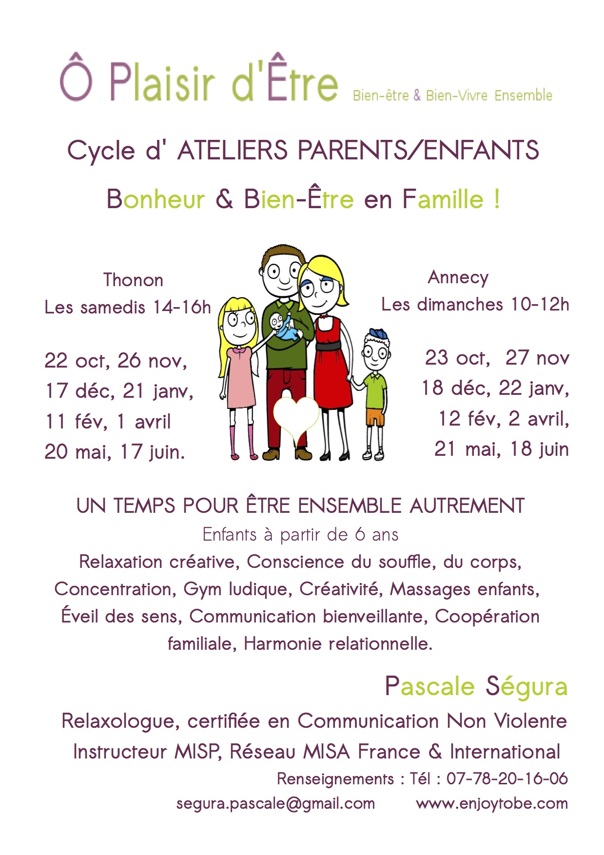Pascale Affiche Ciel Zen Famille