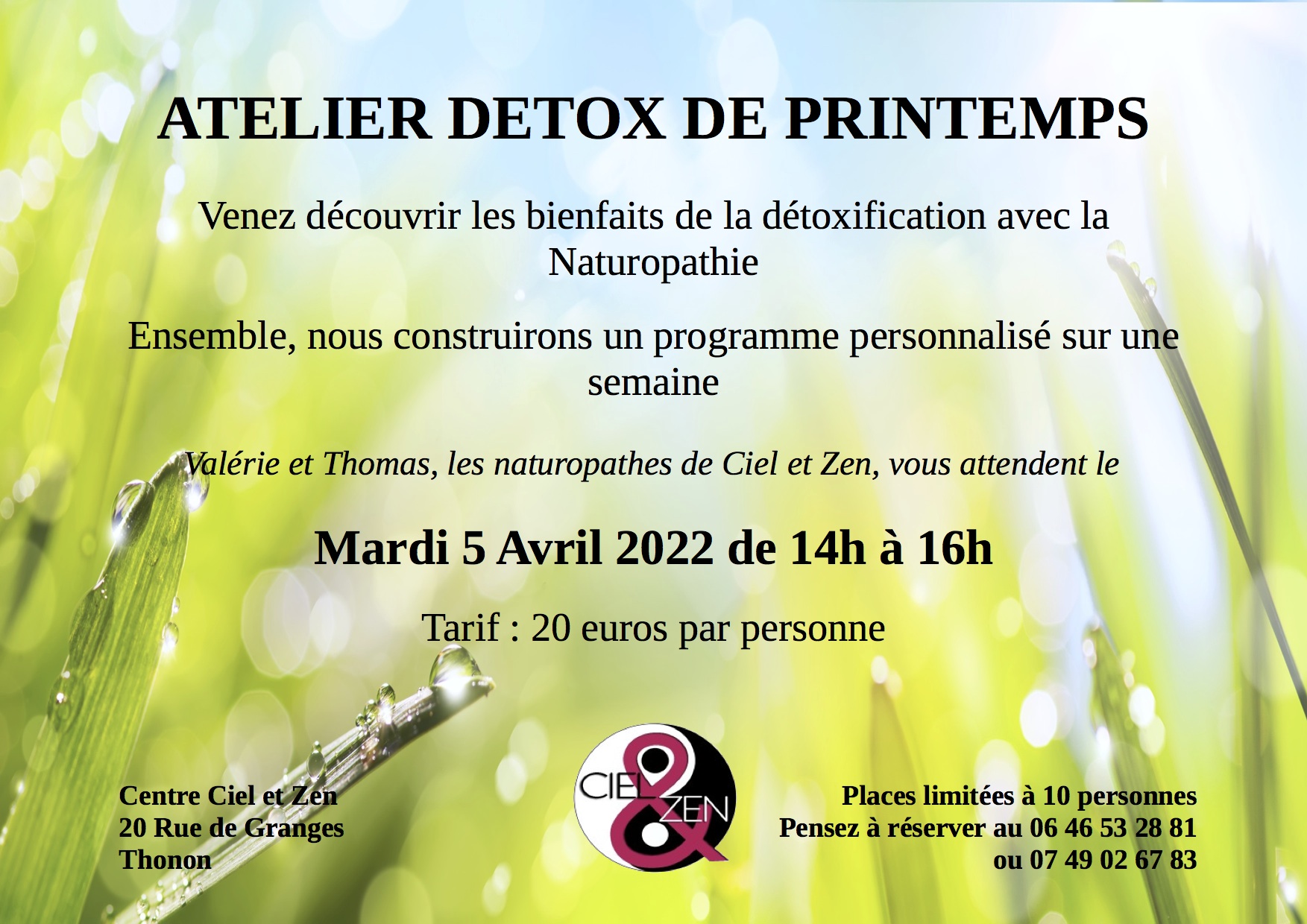 affiche atelier detox paysage1 herbe rosee logo